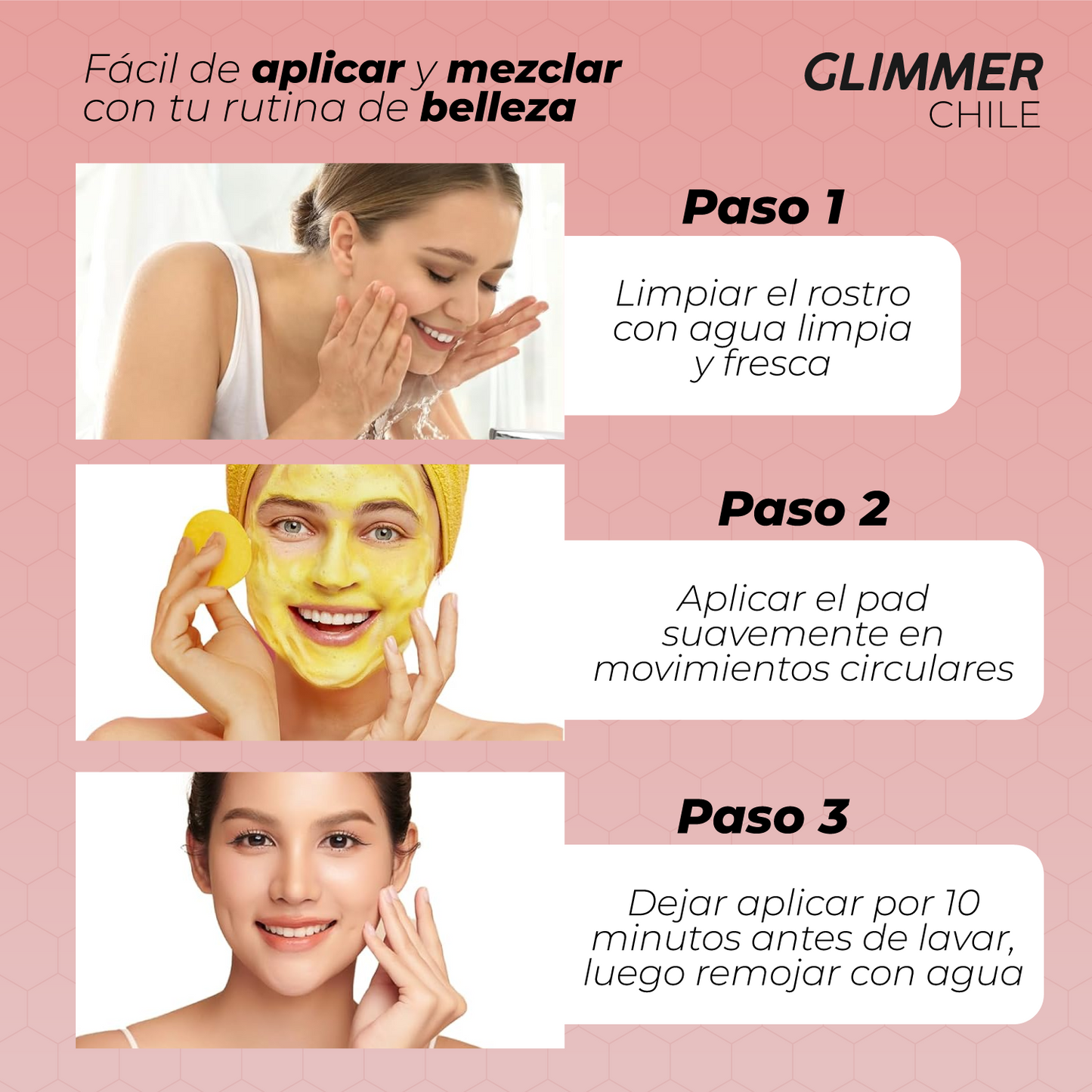 Almohadillas de Cúrcuma y Ácido Kójico Glimmer™ | Edición Limitada